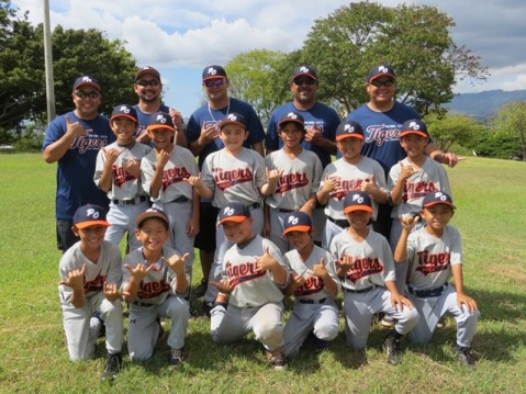 Pearl City Little League Tigers - Minors Division